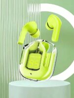 Air31 Wireless Earbuds Transparent Body with Pouch