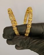 Gold Plated Bangle Set for Women – Wedding Jewelry