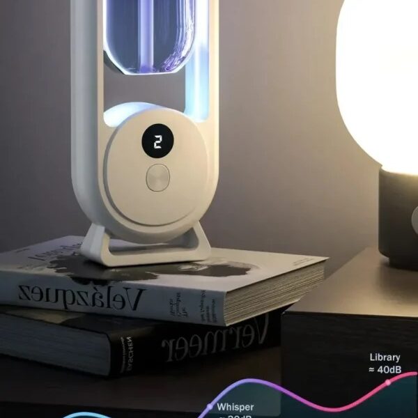 Rechargeable Aromatic Diffuser – 5 Modes, 50ml Oil Freshener