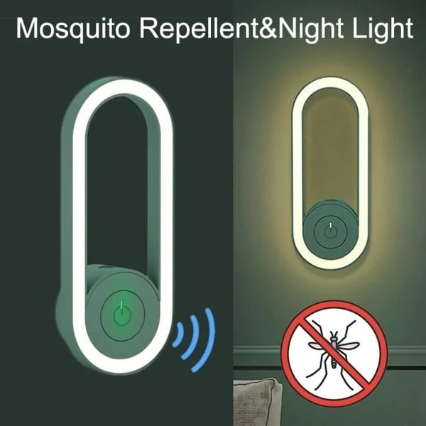 Portable ultrasonic insect repellent electronic plug-in device – mosquito, mouse, spider, and cockroach killer