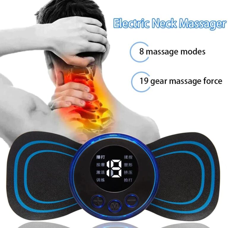 Wireless EMS Mini Body Massager – Portable Butterfly Pain Relief Device