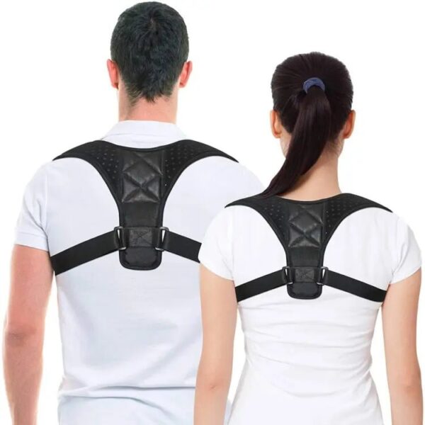 Body Posture Corrector Belt for Men and Women – Adjustable Back Support Brace